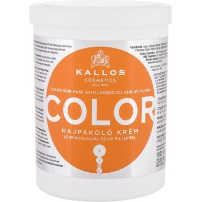 Kallos Color маска за боядисани коси 1000 ml за жени