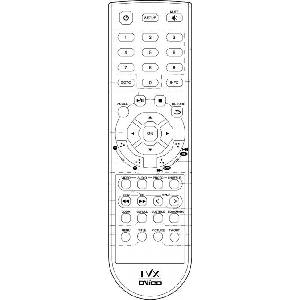 GENERAL DVICO TVIX M-3100U - съвместимо дистанционно управление на марката General (TVIX M-3100U) Дистанционно