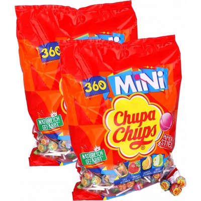 Chupa Chups Mix mini lízátek 360ks 2160 g