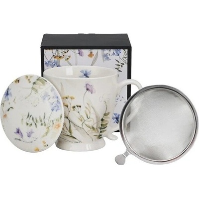DUO PORCELAIN Hrnek s čajovým sítkem 967521