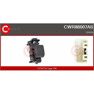 Spínač, zvedací zařízení oken CASCO CWR86007AS