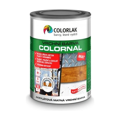 Colorlak COLORNAL MAT V2030 5L Červenohnědá C8455