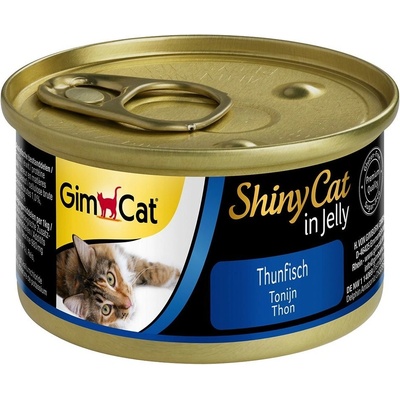 GimCat ShinyCat Jelly Tuňák 6 x 70 g
