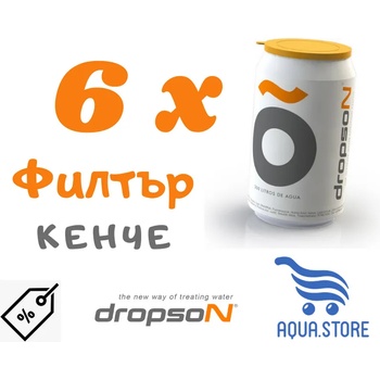Image 1 of DROPSON PLUG&PLAY филтър за питейна вода, 6 броя (6xDR6)