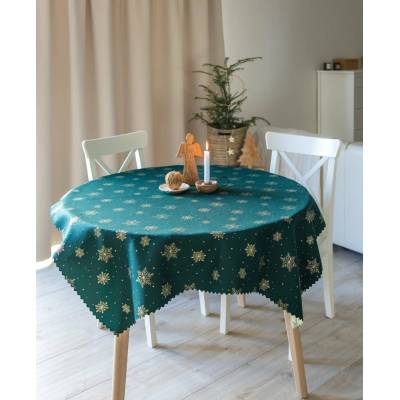 Polášek Ubrus vánoční Z-3633 100% polyester Vánoce 140x240cm
