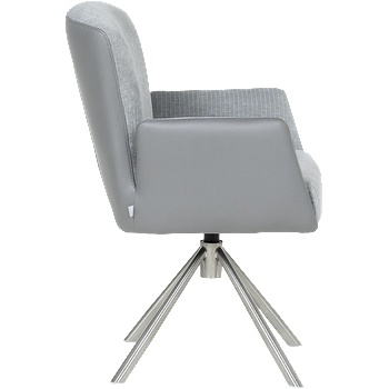 Carmen Трапезен стол sindi - светлосив (3532272_1)