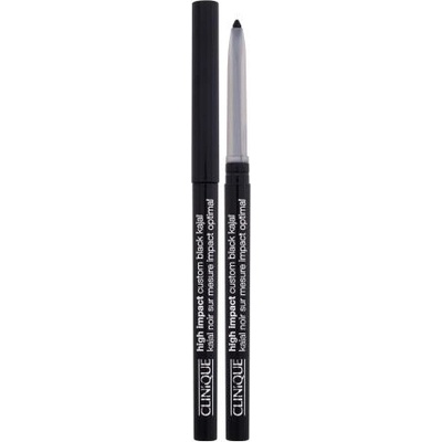 Clinique High Impact Custom Black Kajal дълготраен молив за очи 0.28 g нюанс 01 Blackened Black