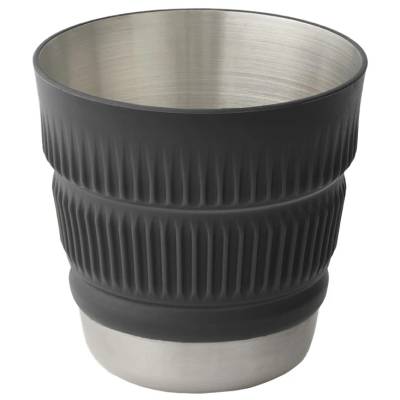 Чаша Sea to summit Detour Stainless Steel Collapsible Mug - Beluga Black - размер 475 ml (532-2877-0111)