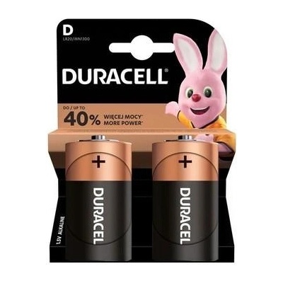 Duracell Basic D 2ks LR20/D/MN1300(K2)