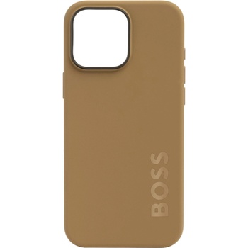 HUGO BOSS Калъф за телефон, за iPhone 16 Pro Max, карамел (58684009)