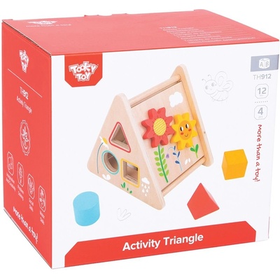 Tooky Toy - Дървена къщичка с активности TH912