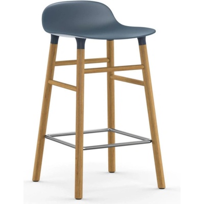 Normann Copenhagen Form 65 cm blue/oak