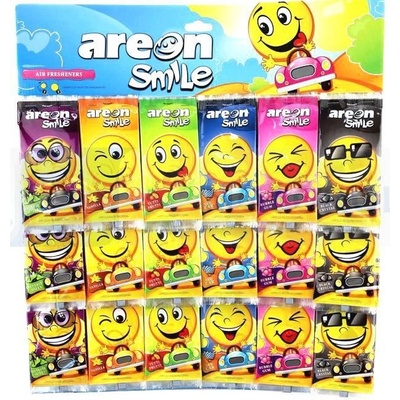 Areon Dry Smile 72 ks mix 6 vůní
