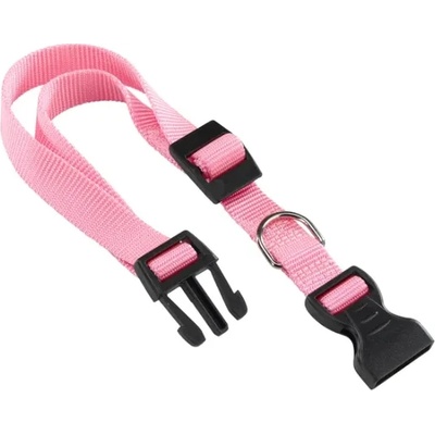 Ferplast Club Collar - Регулируем нашийник за кучета с пластмасова катарама, 30-44 см. / 15мм. - розов