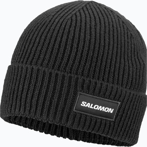 Salomon Зимна шапка Salomon Classic deep black