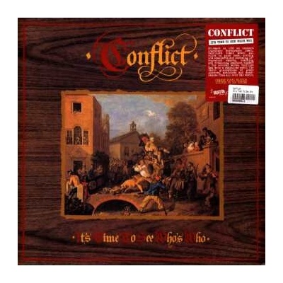 Conflict - It's Time To See Who's Who CLR LTD LP