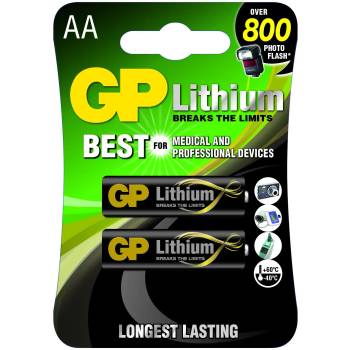 GP Batteries Литиева батерия gp cr6 aa 1, 5v 2бр. в блистер (gp-bl-cr6-aa)