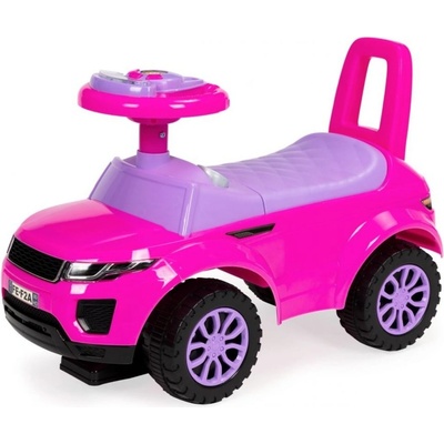 ECOTOYS Auto s melodiemi růžové