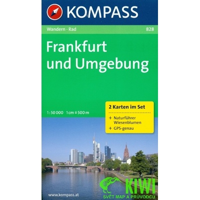 Frankfurt und Umgebung 828 ,2 mapy 1:50T NKOM