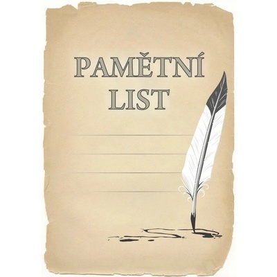 Diplom pamětní list 6708 – Zboží Dáma