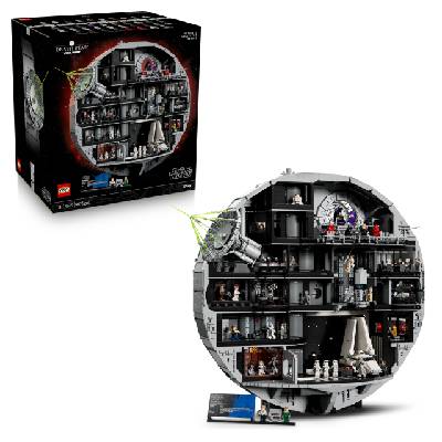 Star Wars Death Star - Building Set for Adults - Interactive UCS Display Model with 36 Minifigures including Luke Skywalker, Han Solo & Darth Vader - Gift for Men, Women and Fans - 75419