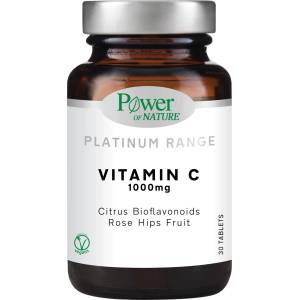 Power Health Platinum Range Vitamin C, 1000 mg, 30 таблетки, Power of Nature