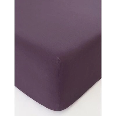 MKLozkoviny.sk Jersey plachta s elastanom Deluxe ametystová 90x200