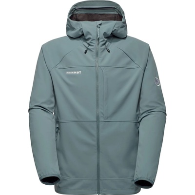 Mammut Мъжко софтшел яке Mammut Ultimate Comfort Softshell Hooded Jacket Softshell jacket - Strata (003-3448-0311)