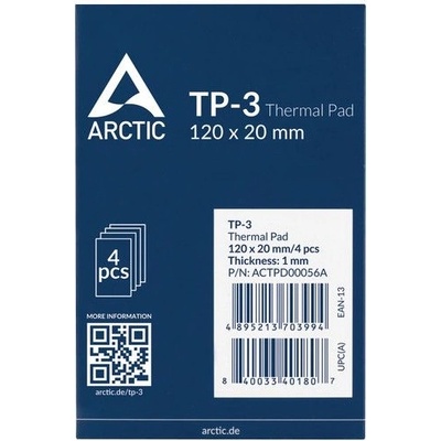 Artic cooling ARCTIC COOLING Топлоизолационен лист TP-3 120x20mm, 1mm (4-PACK) ACTPD00056A (ACTPD00056A)
