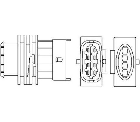 Lambda sonda MAGNETI MARELLI 466016355086