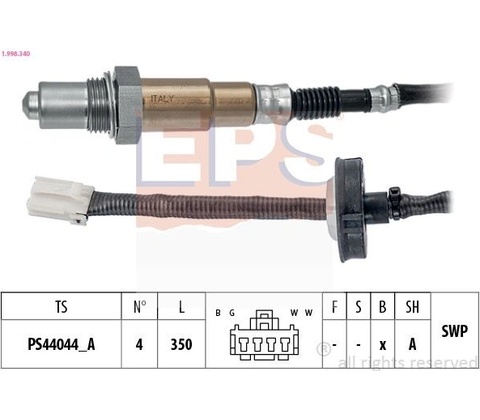Lambda sonda EPS 1.998.340 (1998340)