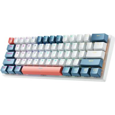 Machenike K500-B61 Red Switch White-Blue