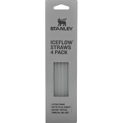 Stanley 10-03001-044 Slamky ku termohrnčeku Quencher H2.0 890 ml, priehľadné, 4 ks