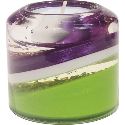 GILDE HANDWERK Svícen Candela Curve violet