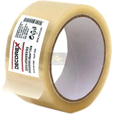 DECOREX Безцветно тиксо 48мм x 100м Decorex 33886