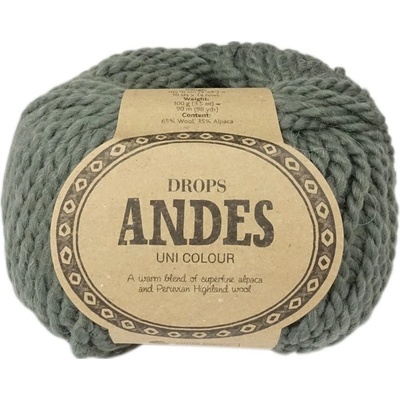 Drops Andes 7810 army zelená