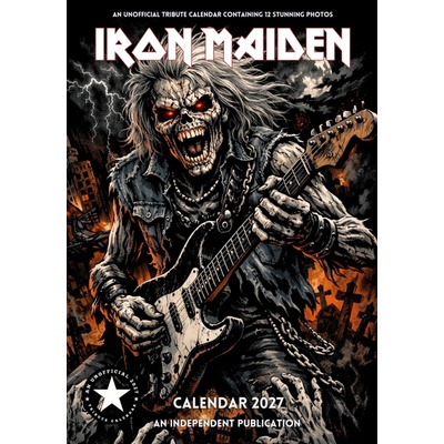 CurePink Nástěnný Iron Maiden A3 29,7 x 42 cm [DRM 011] 2027
