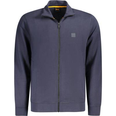 Boss mikina na zips modrá