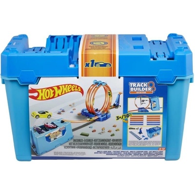 Mattel Hot Wheels Mattel Track builder box s překážkami Smyčka