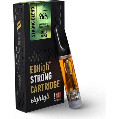 Eighty8 E8High Cartridge Green Apple, 96 % 1 ml