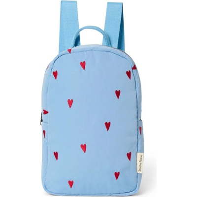 Studio Noos Puffy Mini light blue hearts