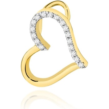 Blink Blink Zlaté diamantové srdiečko 4610ZDB