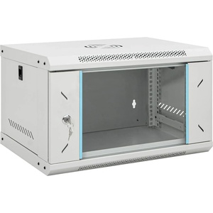 vidaXL 6U стенен мрежов шкаф 19" IP20 53x40x30 см (30259)