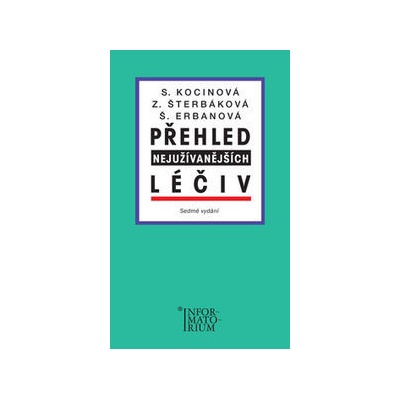Přehled nejužívanějších léčiv