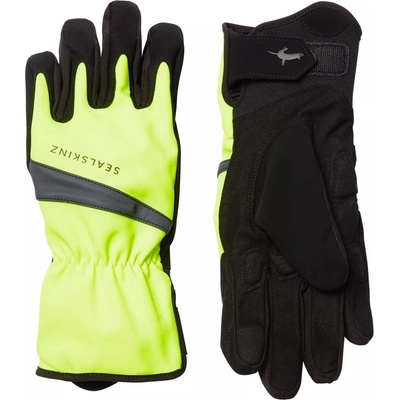 Sealskinz Ръкавици Sealskinz Bodham Waterproof All Weather Cycling Gloves - Yellow black