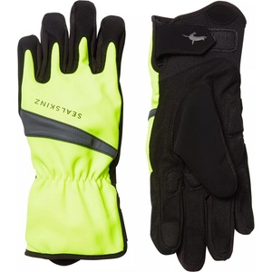 Sealskinz Ръкавици Sealskinz Bodham Waterproof All Weather Cycling Gloves - Yellow black