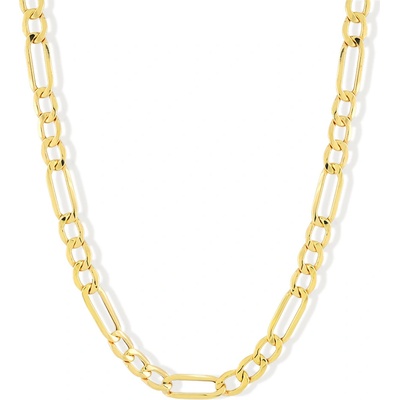 Lillian Vassago Zlatý řetízek typu figaro LLV59-GCH046Y Žlutá