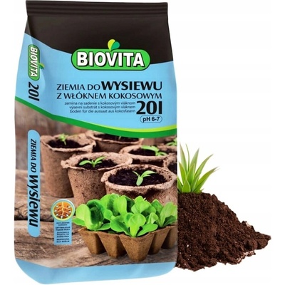 Biovita na výsev s kokosovým vláknom 20 l