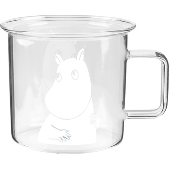 Muurla Чаша халба Muurla Muminki Муминек стъклена 350 мл прозрачна (741-035-01)