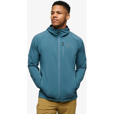 Black Diamond Coefficient Storm FZ Hoody blue creek